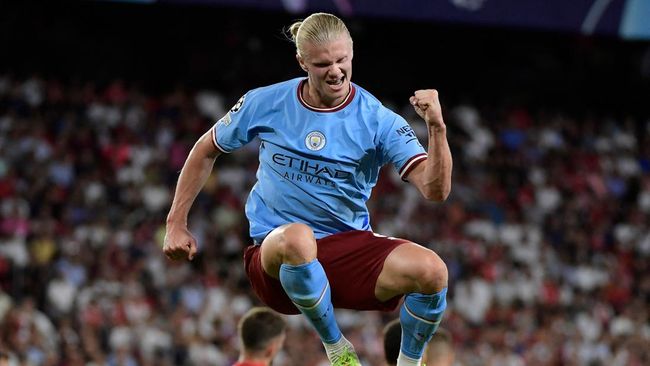 Erling Haaland Kembali Membawa Man City Menang Dengan Hattrick Yang Dibuatnya