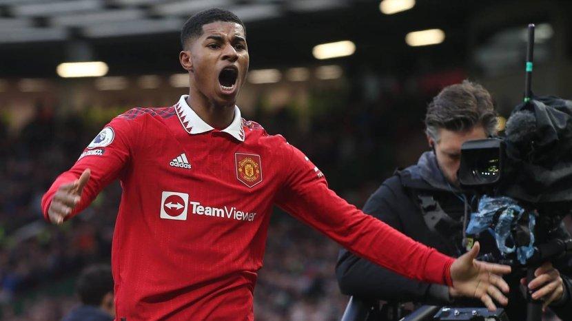 Marcus Rashford Kini Bersetatus Striker Tertajam di Europa