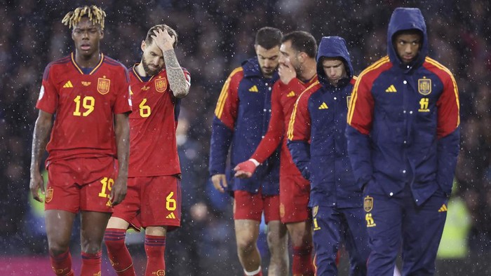 Spanyol Tumbang di Markas Scotland Dengan Permainan Tanpa Taring